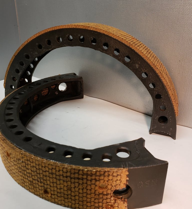 relined brake shoes 1907 Itala