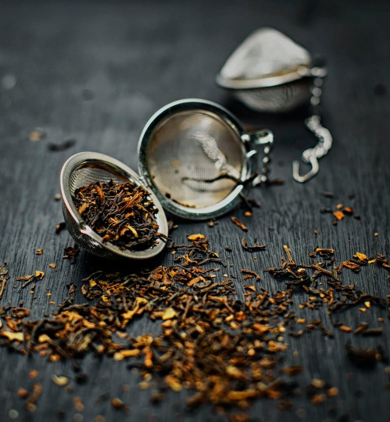 a tea bag