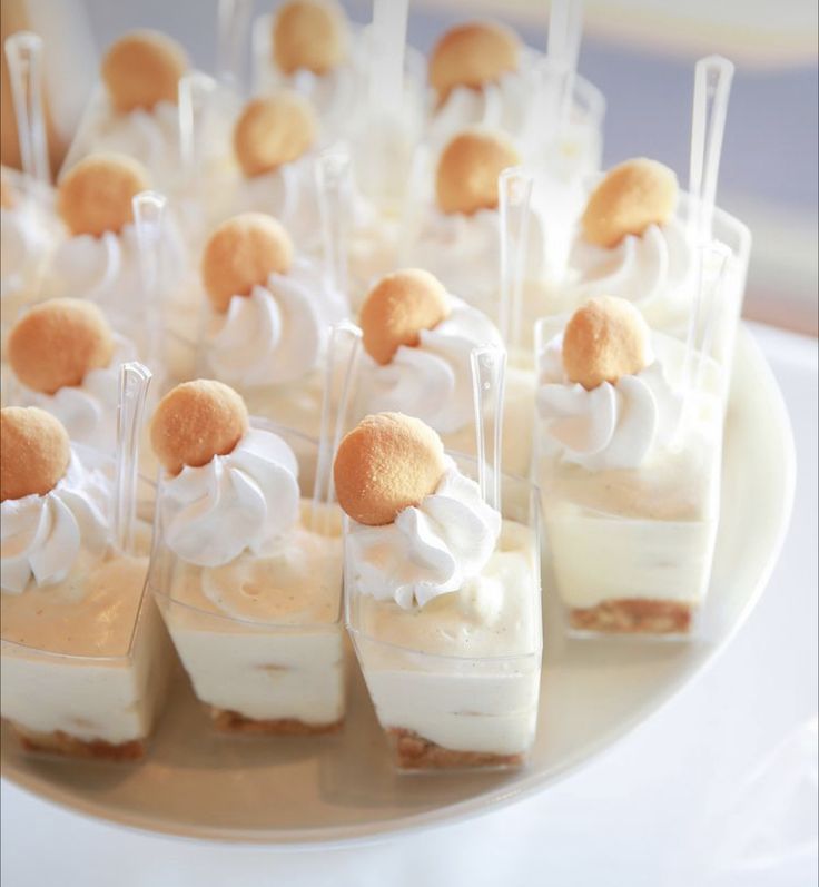 Individual dessert cups that make any dessert table feel luxurious and high end