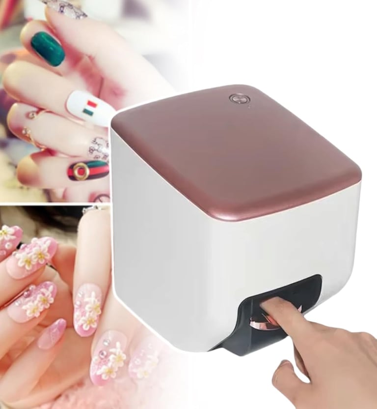 impresora de uñas, arte para tus uñas