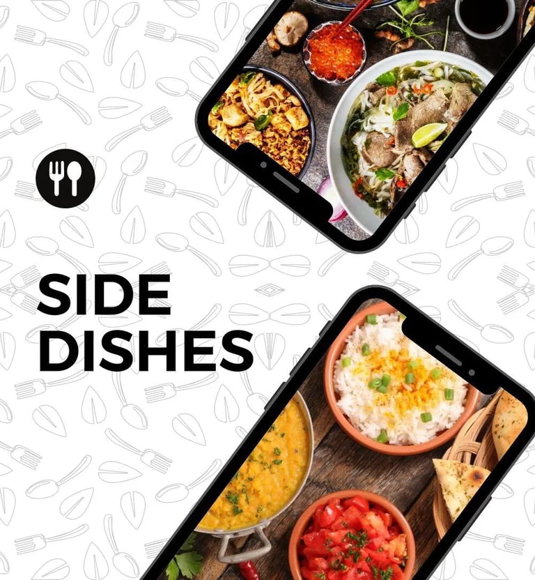 Side Dish Flyer for Prestige Banquet & Event Center