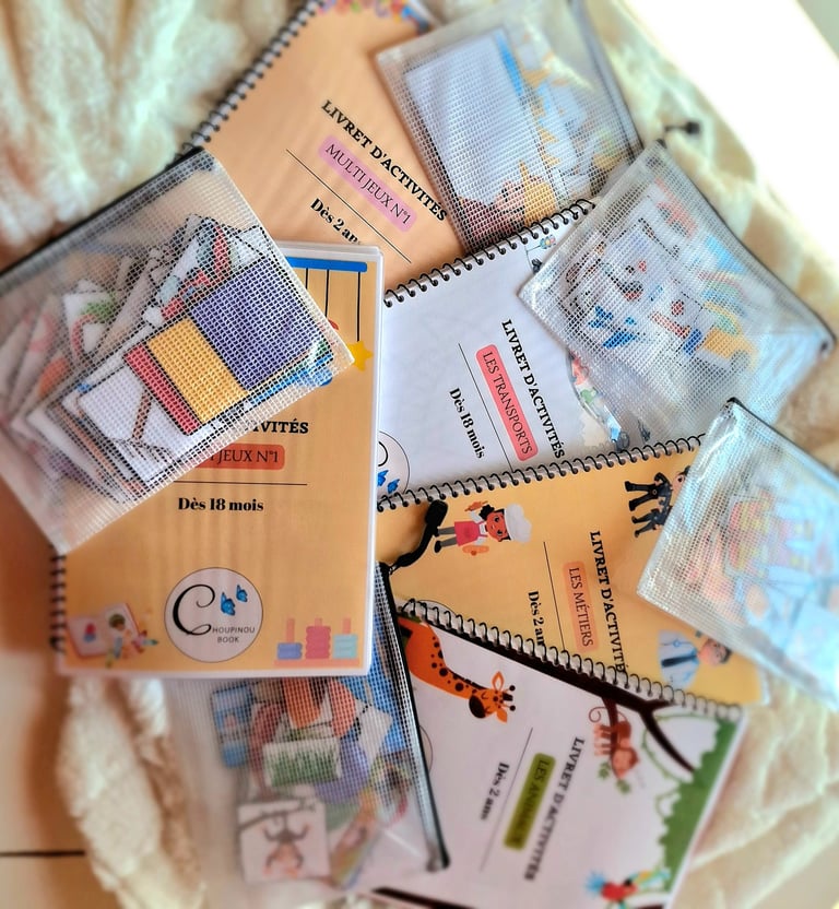 Livrets d'activités pour enfants 