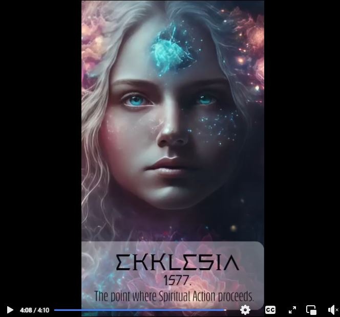 ethereal young woman seated in meditation, with a radiant starburst at the center of her mind 