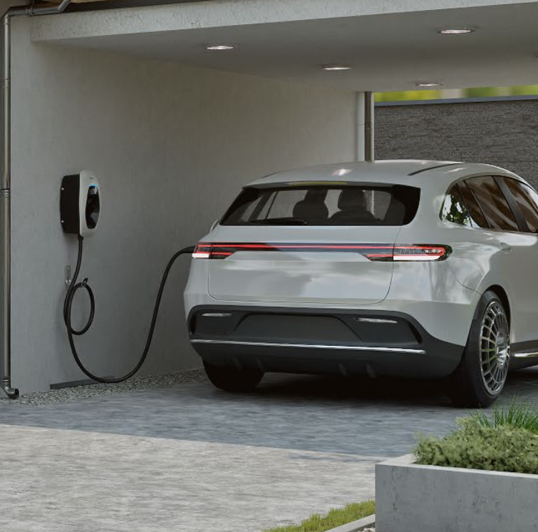 Home EV charger in Lusail