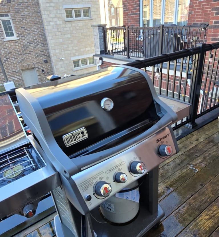 Clean BBQ setup in backyard environment after Ajax BBQ cleaning service