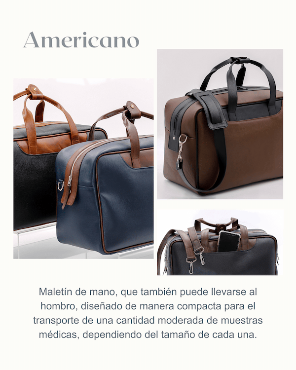 a collection of three different types of luggage