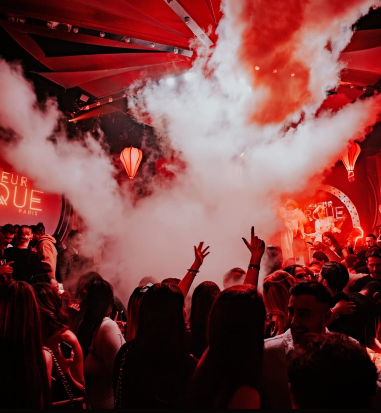 boumboum club paris table booking