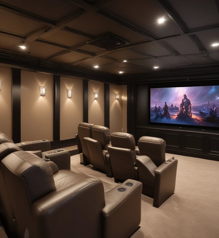 Close-up of a sleek smart home control panel on a wall