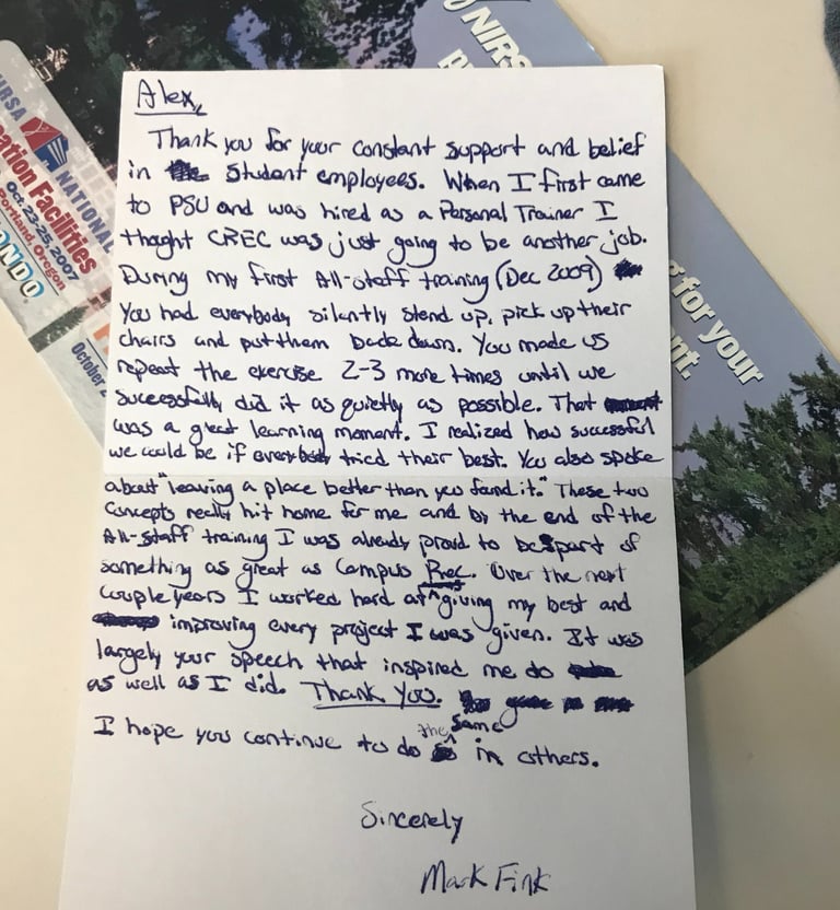 Thank you card