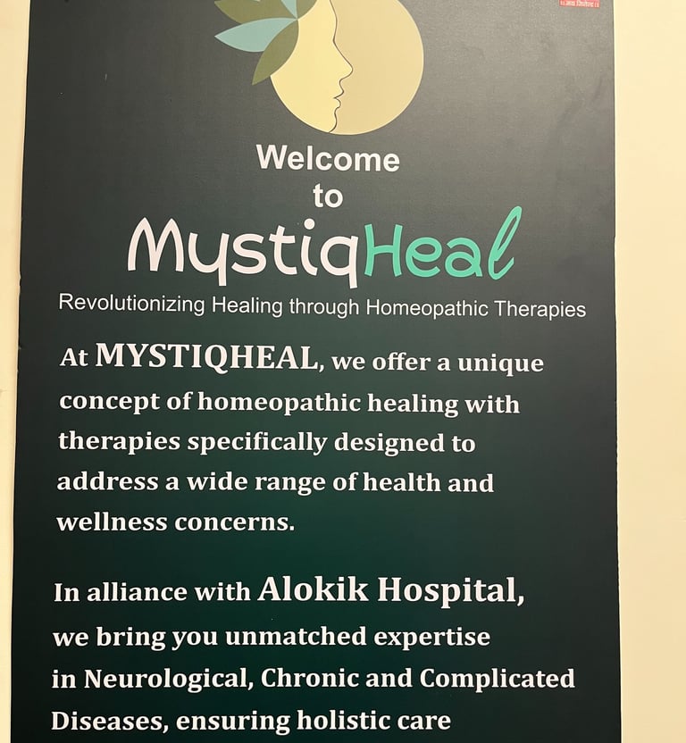 A captivating glimpse of MystiqHeal, where timeless architecture meets a soothing environment, perfect for recovery