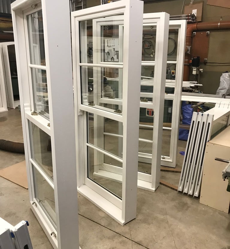 Full replacement sash windows in Belfast