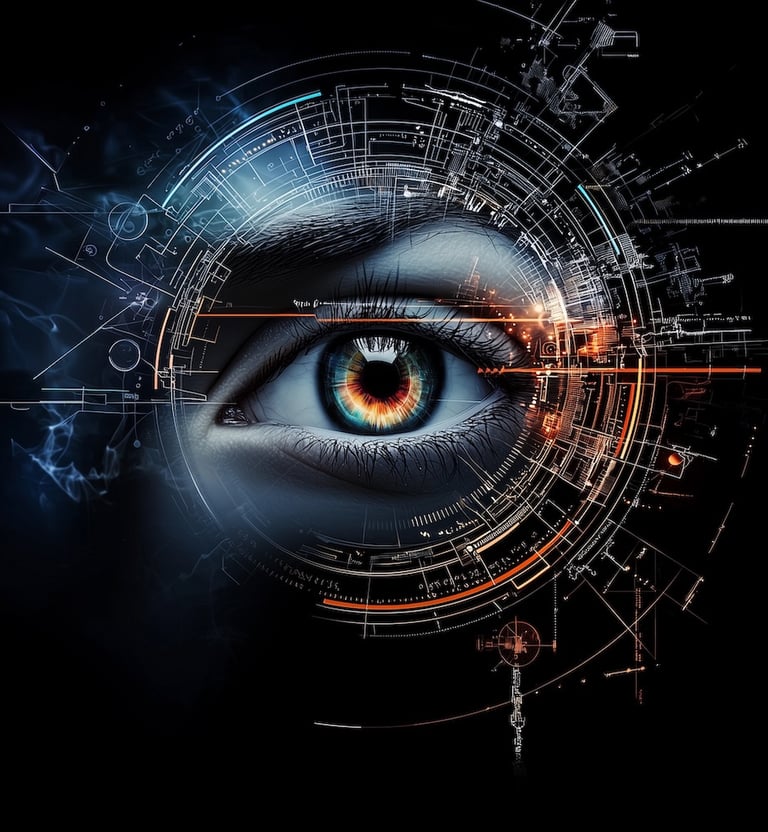 Eye and brain neural interface for photos