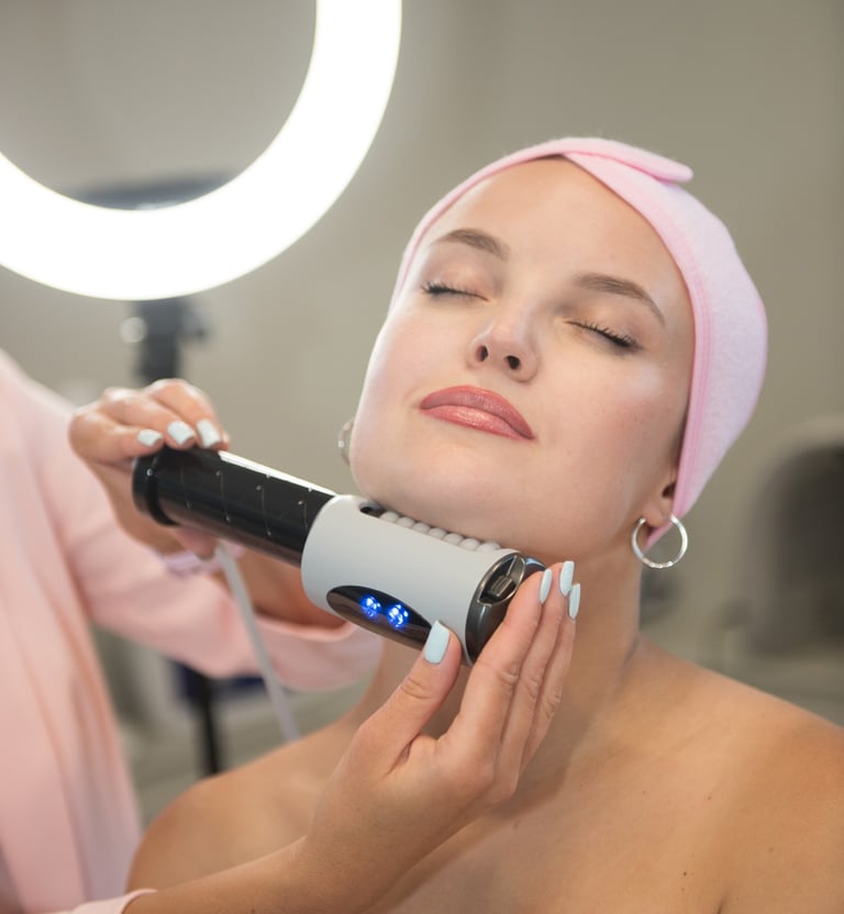 facial, massage roller