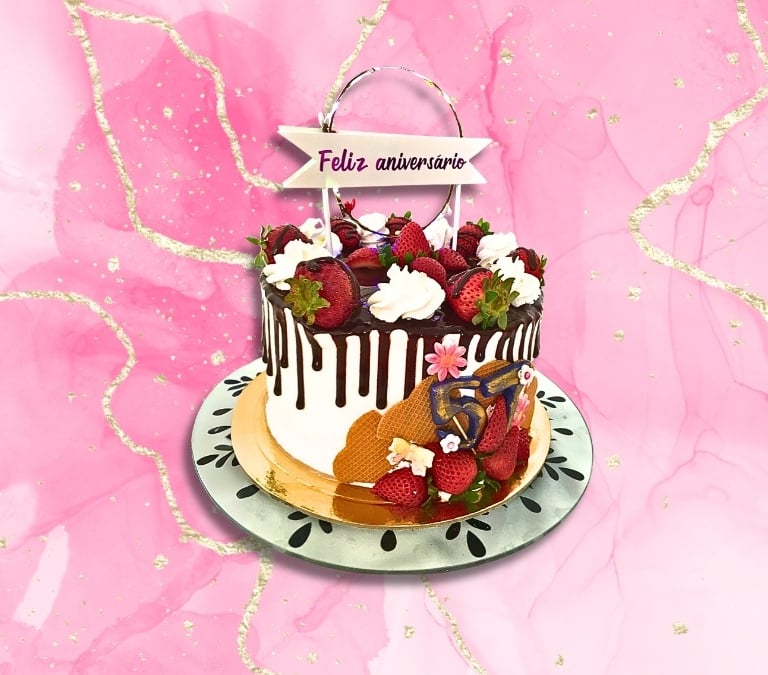 bolos de sonho personalised Ana Filipe adult birthday