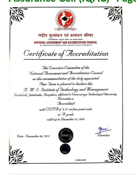 BMSIT NAAC