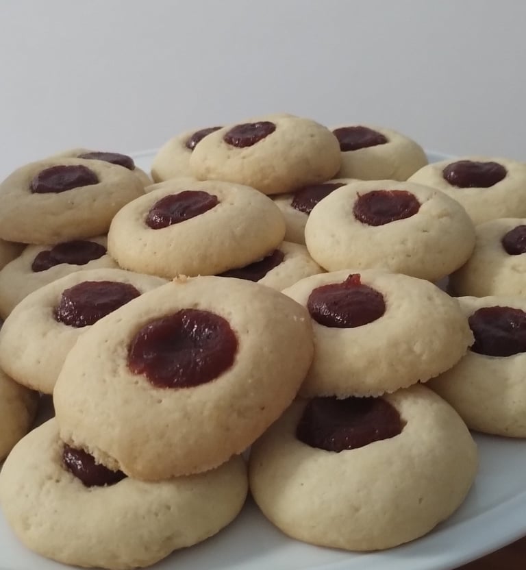 Galletitas pepas de membrillo