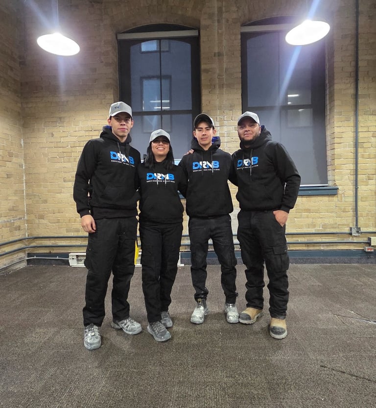 Our specialized drywall repair and finishing team