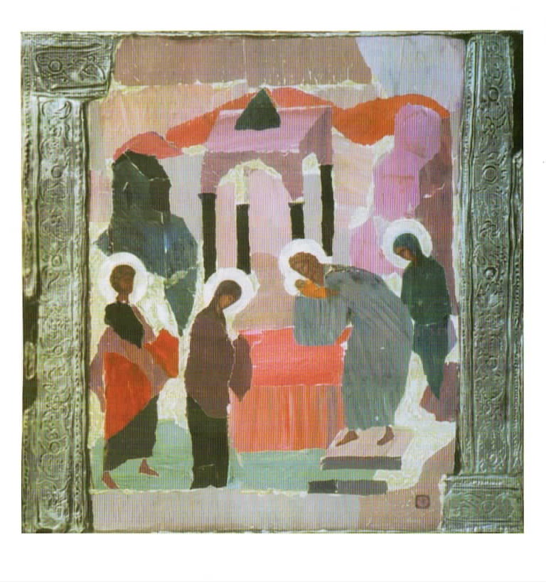 icono de La Candelaria. catedral de Uspenski de Moskú