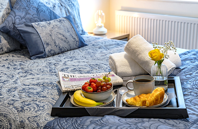 Comfy, spacious room with double bed