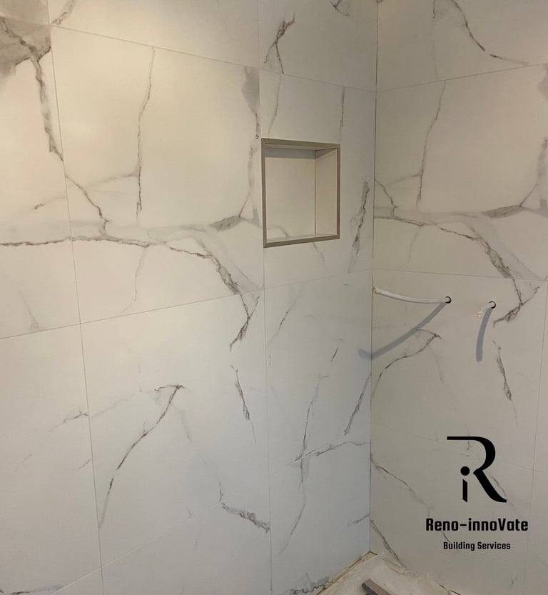 Loft Bathroom Tiling