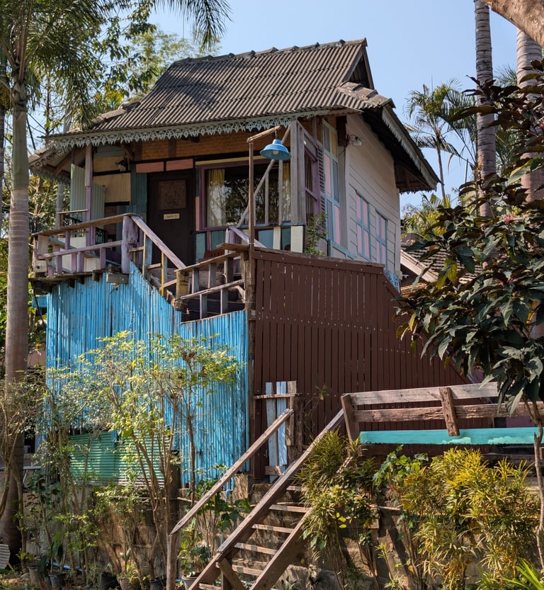 a small bungalow in Pai, Thailand