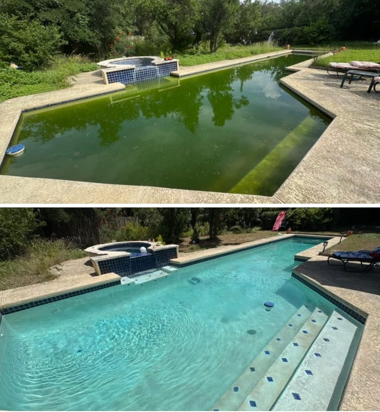 Green to Clean - Before & After
