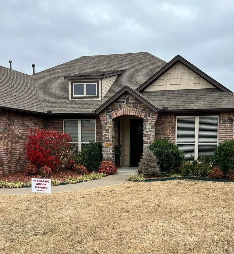Residential window cleaning