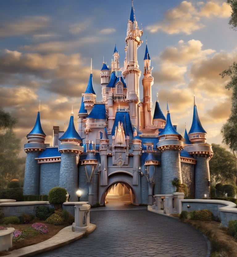 Walt Disney World, Walt Disney Land, Princess Castle