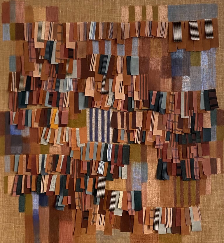 peinture textile et broderie artisanale
