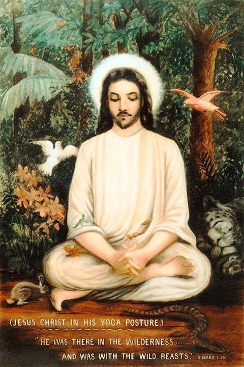 Gesù in meditazione