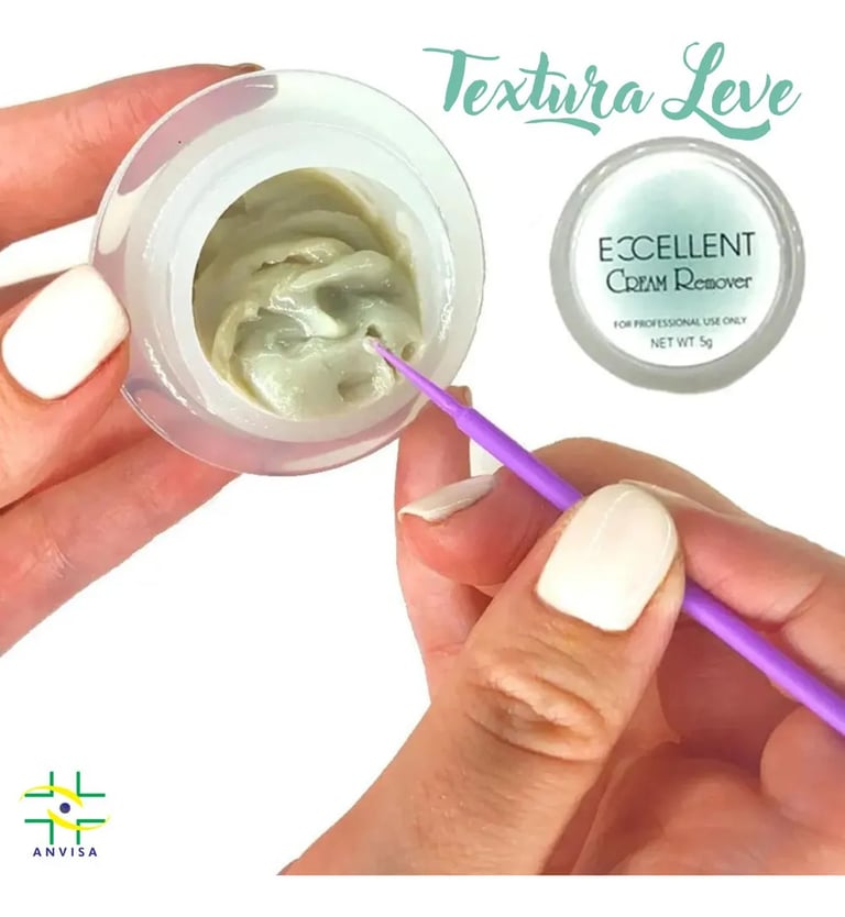 Removedor Creme Cola Cílios 5g Fio Excellent
