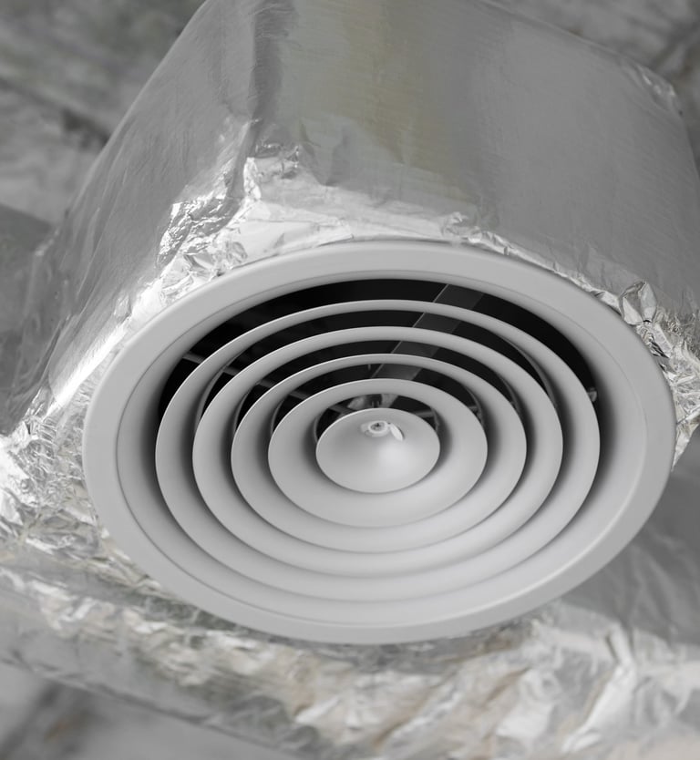 a ducted duct