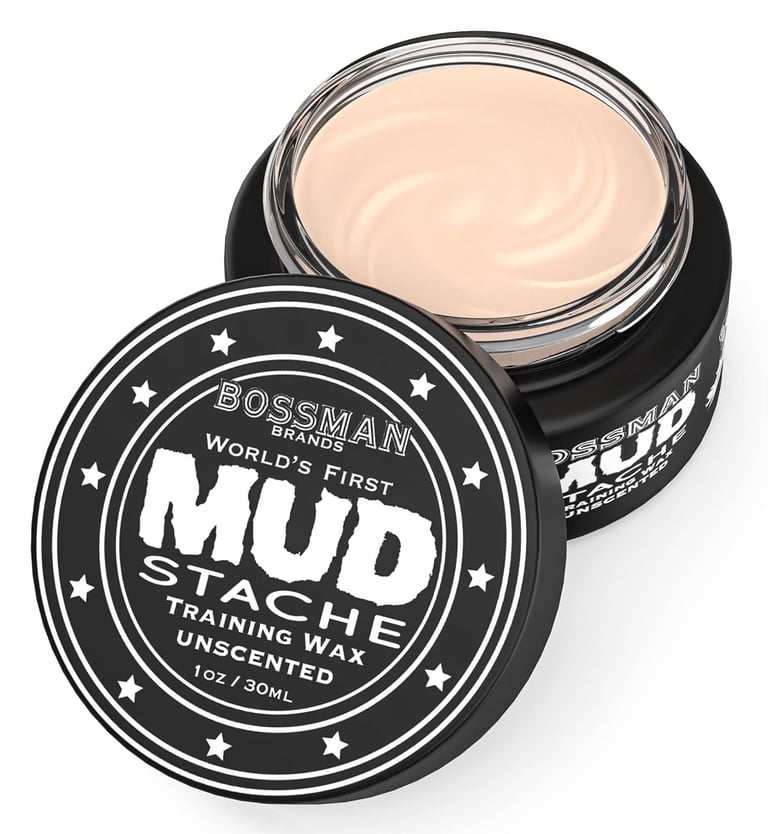 Bossman MUDstache- Mustache Training Wax
