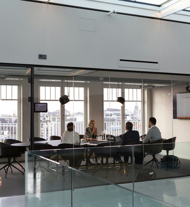 business advisors learning about your business and offering customized solutions