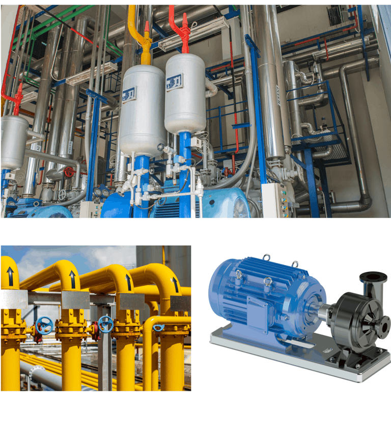 Industrial pump and fluid transfer solution.