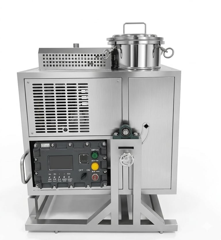 20 Litrelik Solvent Arıtma Makinesi