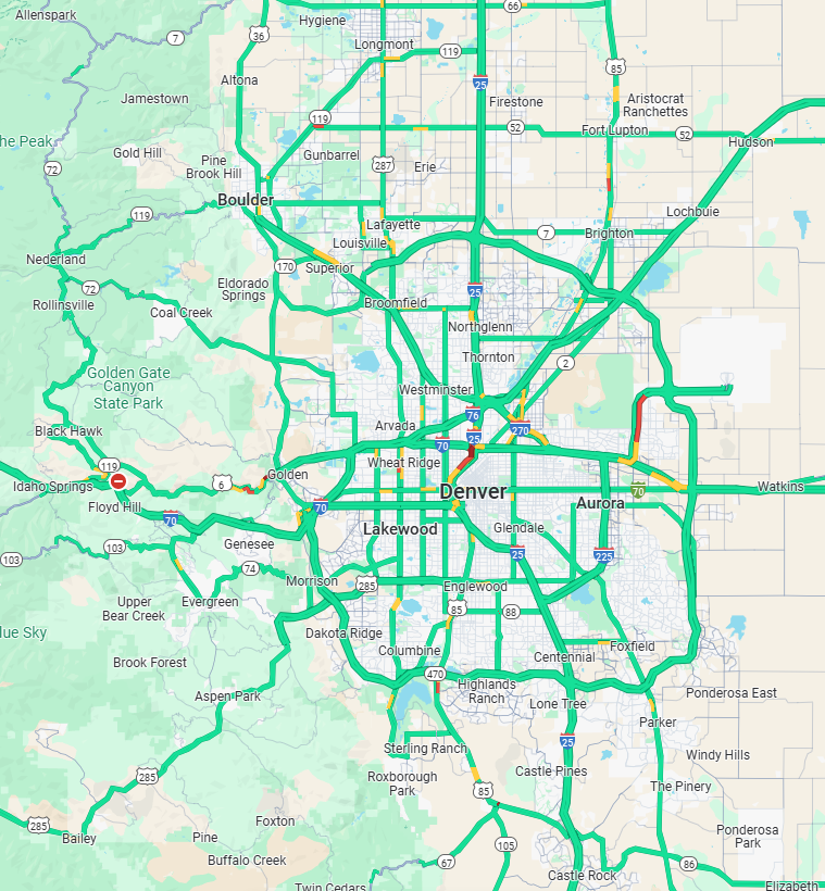 Preferred service area includes Bailey, Georgetown, Boulder, Longmont, Fort Lupton, Castle Rock