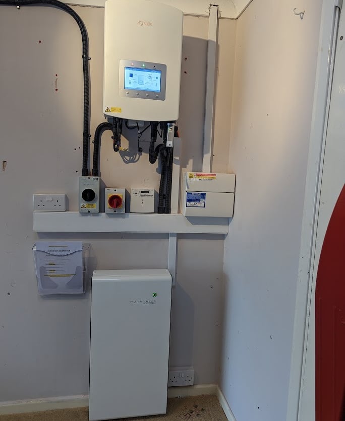 Solar Installation, Battery Storage