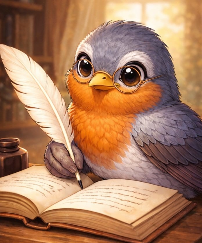 A robin avatar for Robyn Mearsley