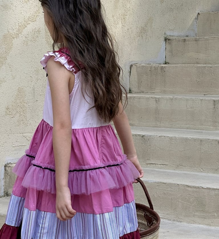 stylish flower dress from zeemian which is a reliable supplier for children clothing
