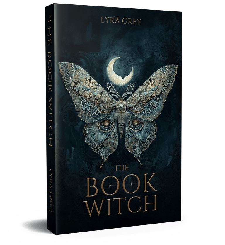 3d book image of the book witch by lyra grey