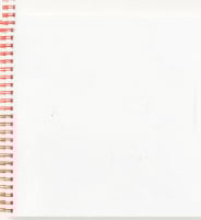 a notebook with a red and white spiral notebook