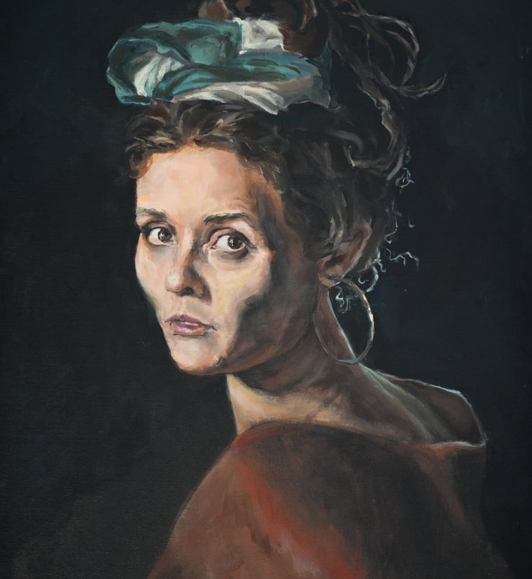 Girl with a hoop earring, 2025