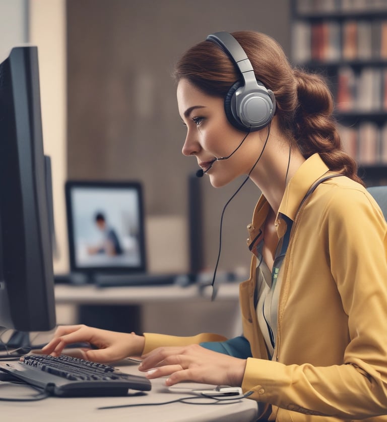 A sewing machine in action, showcasing the precision of textile work.