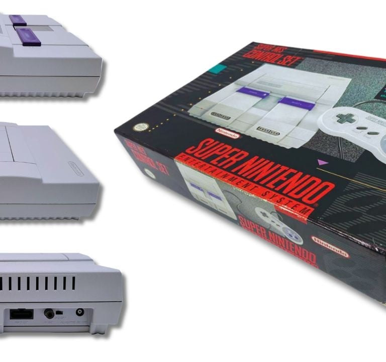 Console de videogame Super Nintendo Entertainment System (SNES ou Super NES), Versão EUA
