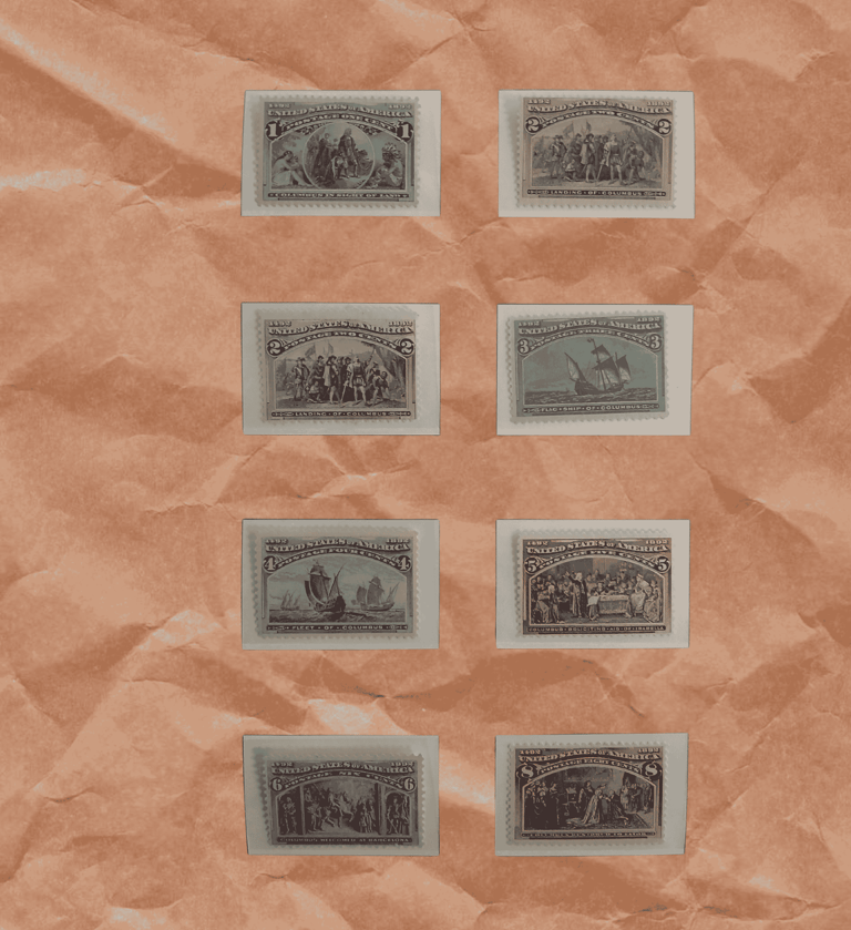 1893 Columbian Commemorative Stamp Series