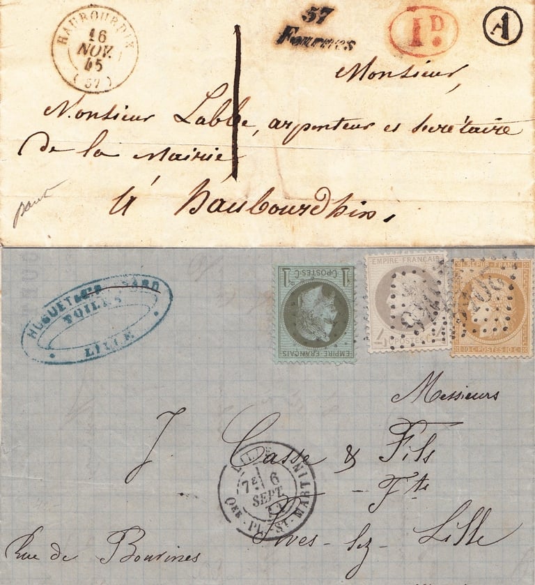 Französischer Landpostdienst