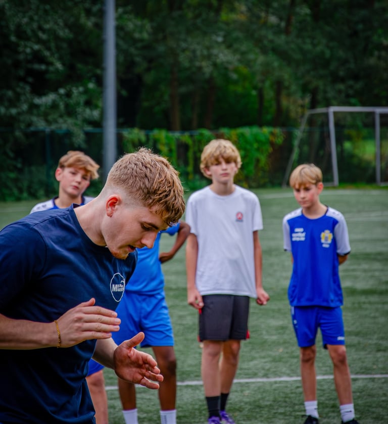 Privé groepstraining voetbal