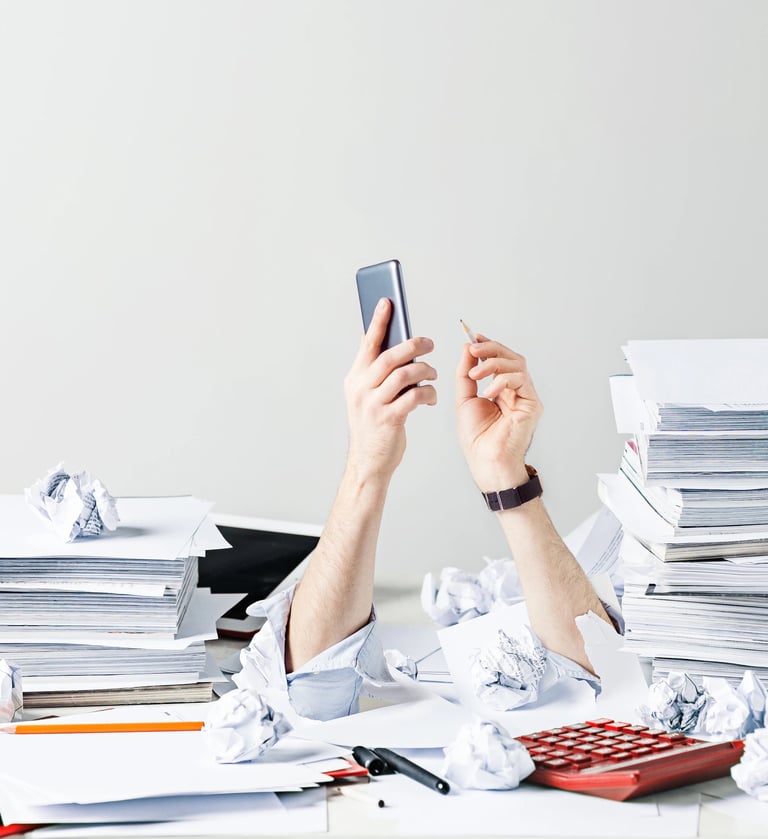 débordé, surcharger, délégué