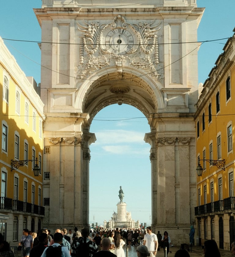 arc-rua-augusta-lisbonne-portugal-voyage-travel-planner